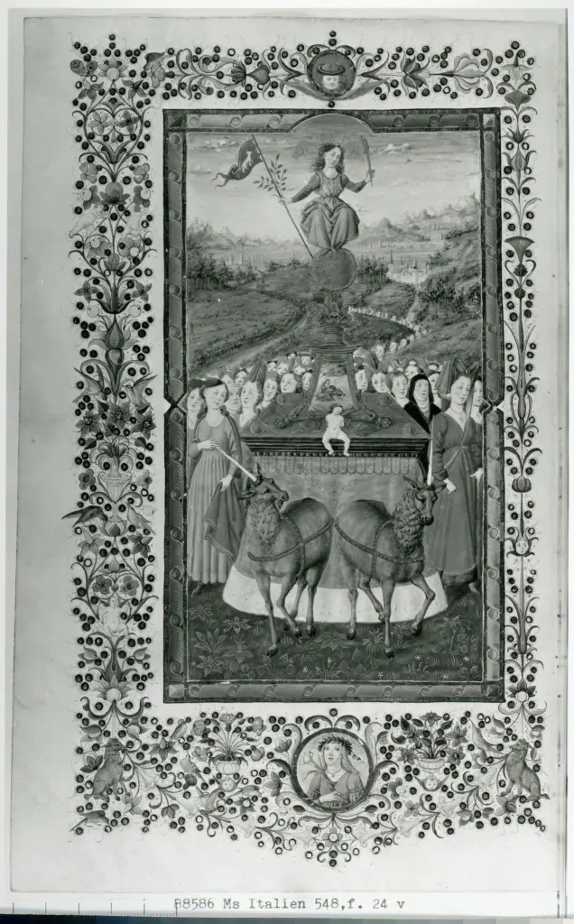 Biblioth&egrave;que nationale de France , Francesco di Antonio del Chierico - 1476 - Parigi, Biblioth&egrave;que nationale de France, ms. Italien 548, f. 24v