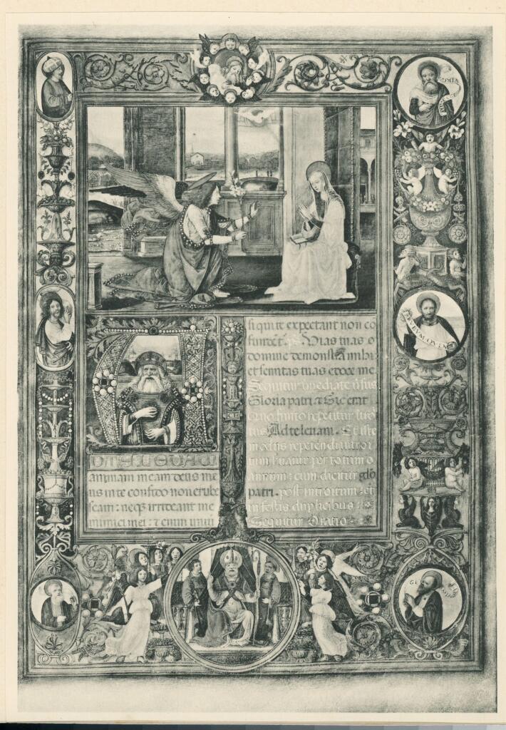 Anonimo , Gherardo di Giovanni, Monte di Giovanni del Fora, bottega - sec. XV, ultimo quarto - Firenze, Biblioteca Medicea Laurenziana, ms. Edili 109 , fronte