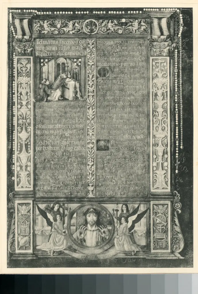 Anonimo , Gherardo di Giovanni, Monte di Giovanni del Fora, bottega - sec. XV, ultimo quarto - Firenze, Biblioteca Medicea Laurenziana, ms. Edili 109 , fronte