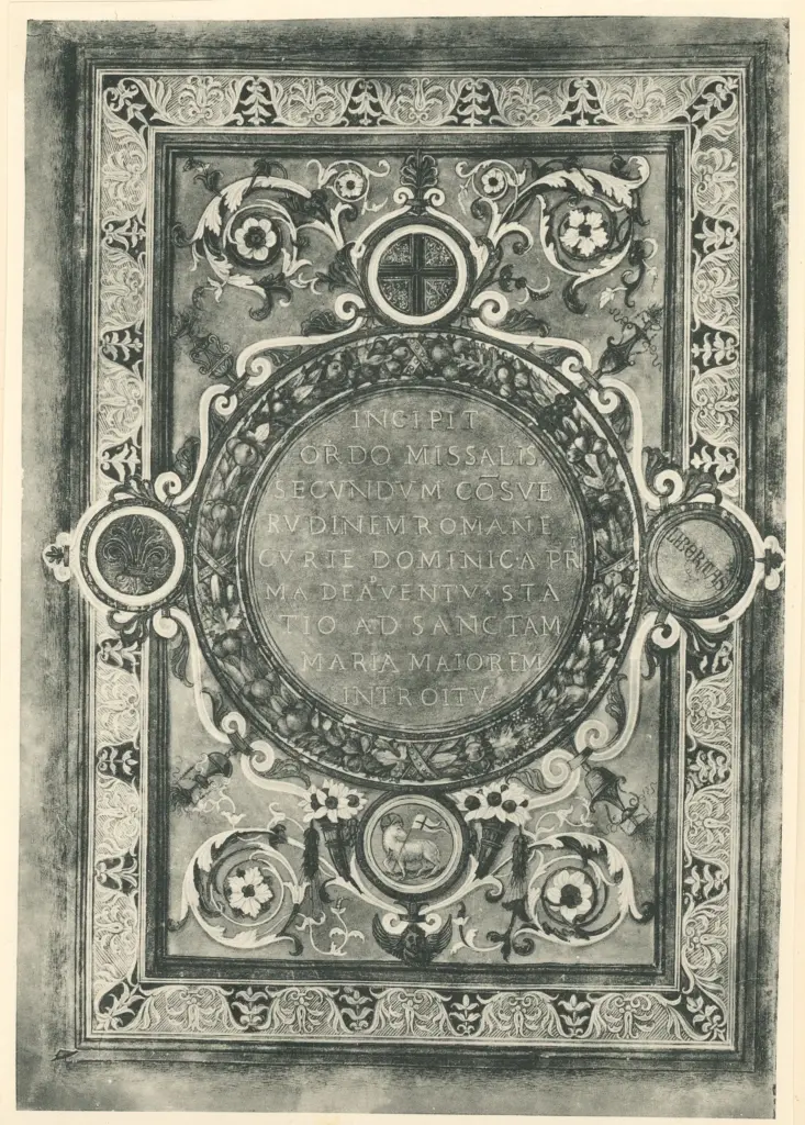 Anonimo , Gherardo di Giovanni, Monte di Giovanni del Fora, bottega - sec. XV, ultimo quarto - Firenze, Biblioteca Medicea Laurenziana, Edili 109 , fronte