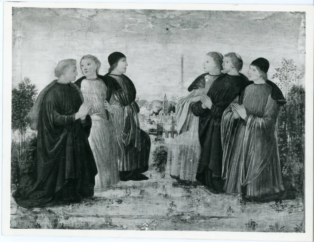 Gherardo di Giovanni ; Monte di Giovanni del Fora ; Anonimo sec. XV , Gruppo di uomini