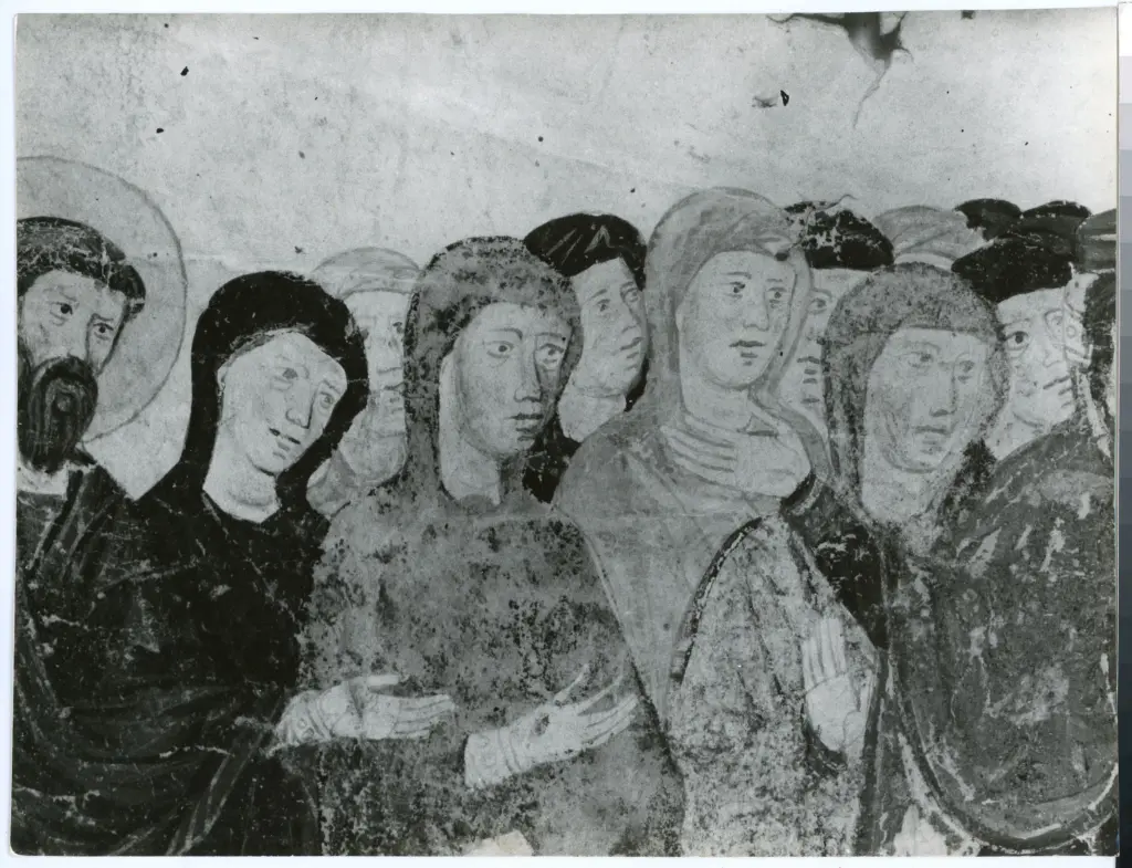 Foto Grassi , Anonimo - sec. XIII, met&agrave; - Pisa, Museo dell'Opera del Duomo, Exultet 3, particolare , fronte