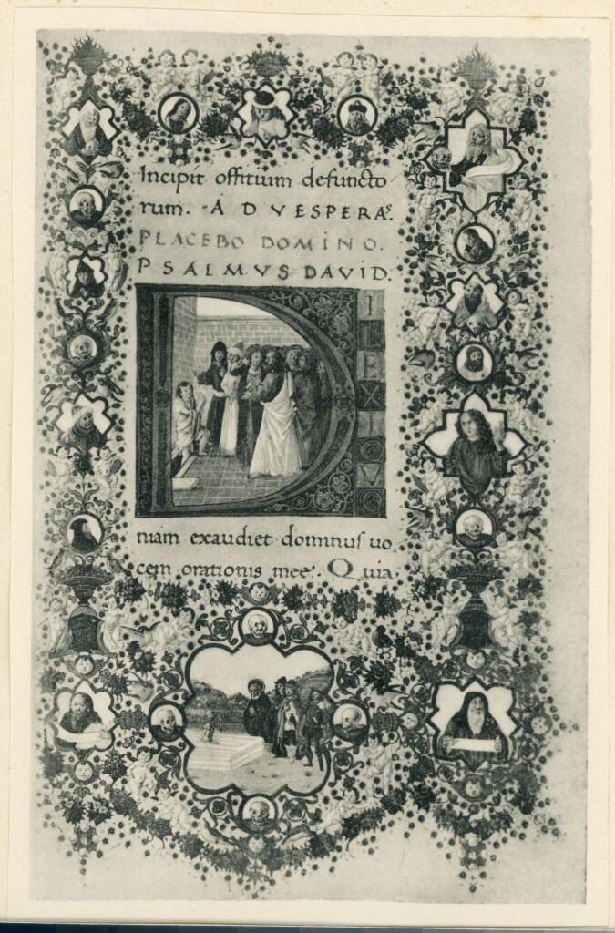 Anonimo , Francesco Rosselli - 1485 - Firenze, Biblioteca Medicea Laurenziana, ms. Ashburnham 1874, Libro d'Ore di Lorenzo de' Medici , fronte