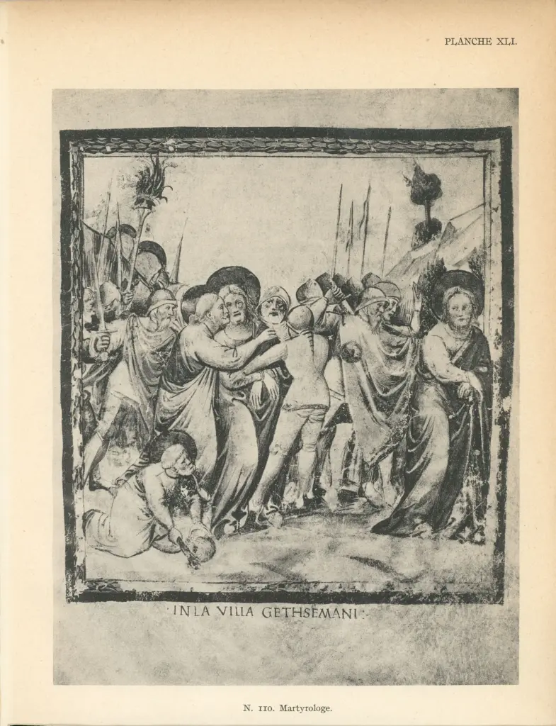 Anonimo , Maestro del Martirologio dei Battuti Neri di Ferrara - sec. XV - Venezia, Fondazione Giorgio Cini, ms. 2501/2, f. 4r , fronte