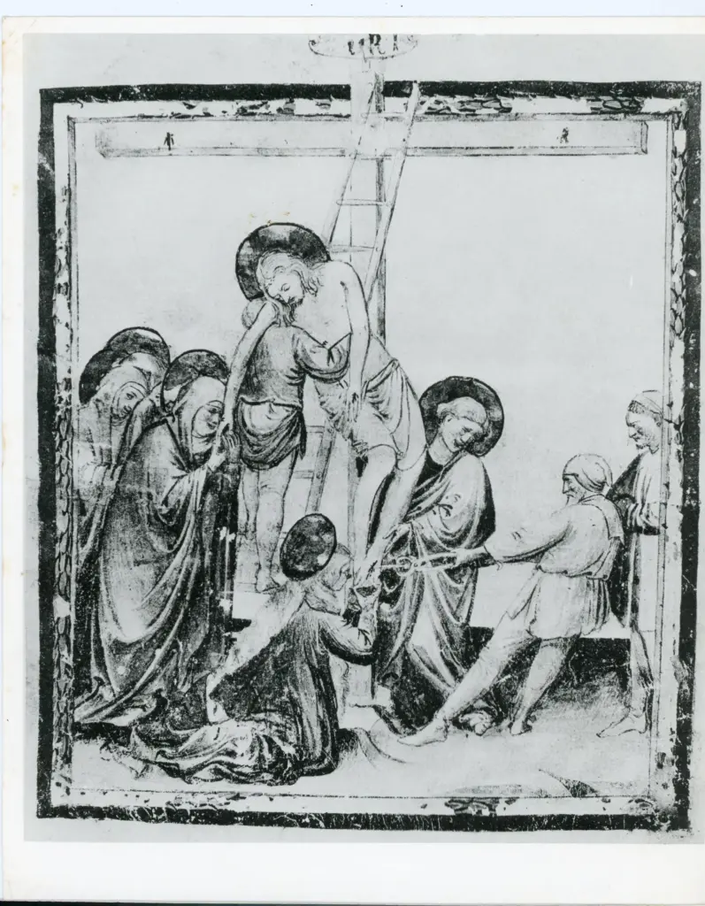 Anonimo , Maestro del Martirologio dei Battuti Neri di Ferrara - sec. XV - Venezia, Fondazione Giorgio Cini, ms. 2501/2, f. 10v , fronte