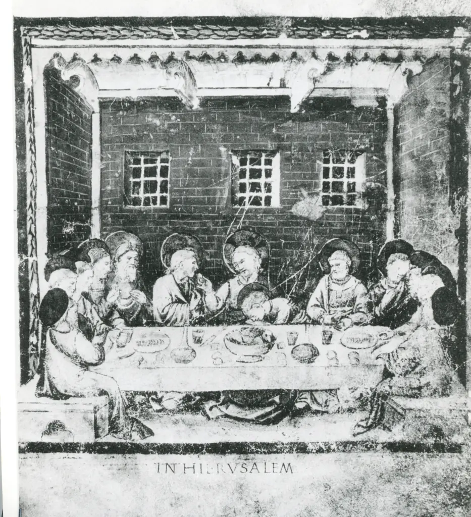 Anonimo , Maestro del Martirologio dei Battuti Neri di Ferrara - sec. XV - Venezia, Fondazione Giorgio Cini, ms. 2501/2, f. 2r , fronte