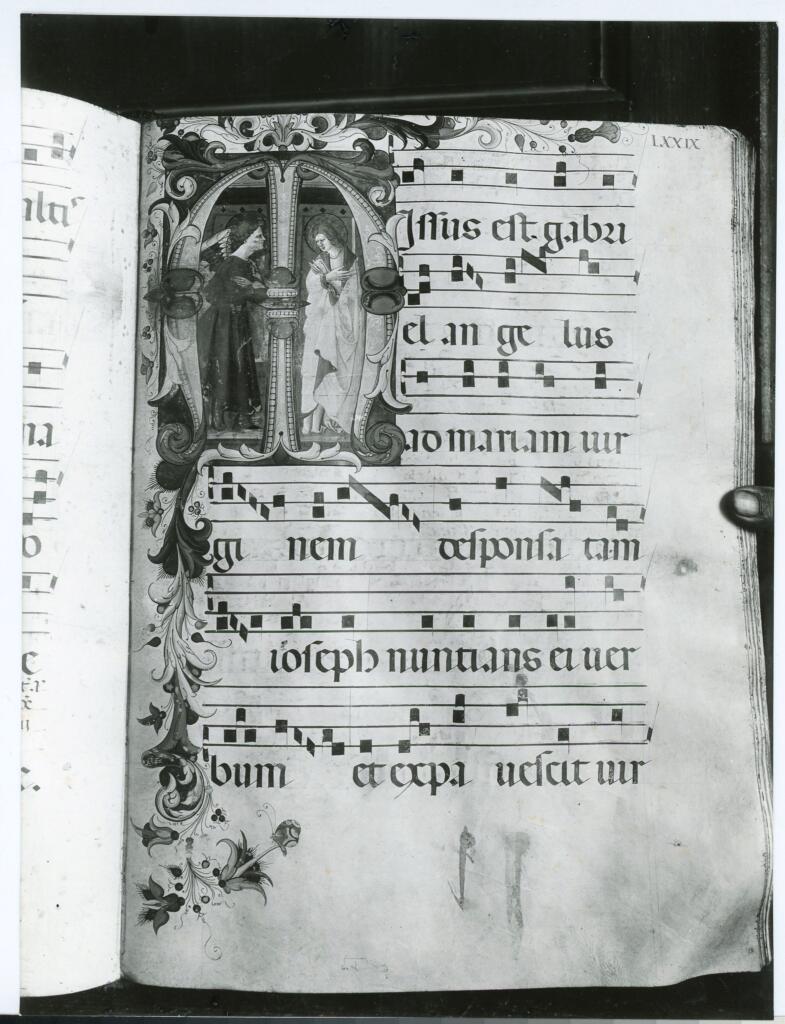 Soprintendenza ai Monumenti, alle Gallerie e alle Antichità di Trieste , Capodistria, Concattedrale dell'Assunta - Proprium sanctorum, c. 79 , fronte