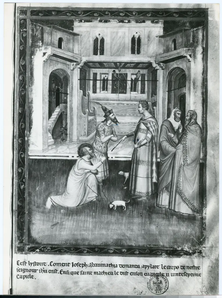 Gabinetto Fotografico della Soprintendenza Speciale per il Patrimonio Storico, Artistico ed Etnoantropologico e per il Polo Museale della città di Firenze , Anonimo - sec. XIV - Parigi, Bibliothèque nationale de France, ms. Français 9561, f. 179r , fronte