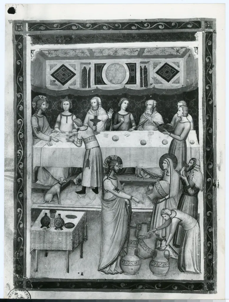 Gabinetto Fotografico della Soprintendenza Speciale per il Patrimonio Storico, Artistico ed Etnoantropologico e per il Polo Museale della citt&agrave; di Firenze , Anonimo - sec. XIV - Parigi, Biblioth&egrave;que nationale de France, ms. Fran&ccedil;ais 9561, f. 142v , fronte