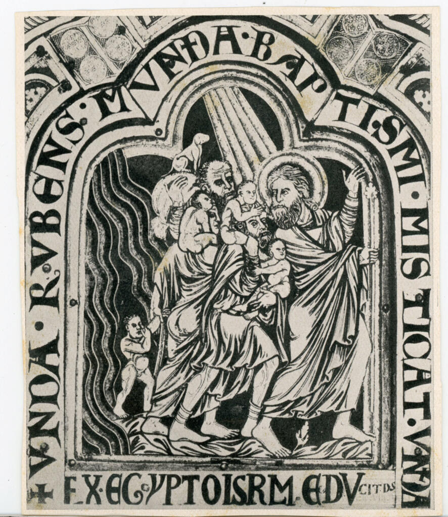 Anonimo , Nicolas de Verdun - 1181 - Klosterneuburg, Abbazia, Cappella di Leopoldo, Altare di Verdun, particolare , fronte