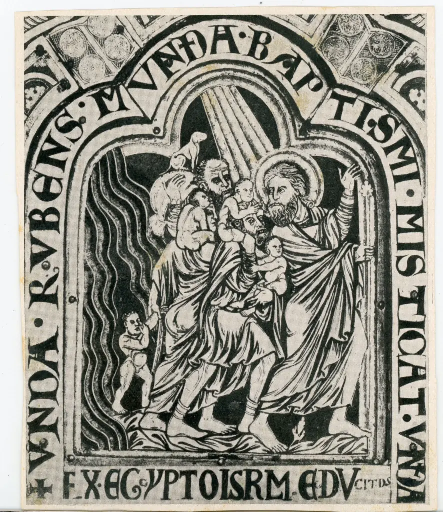 Nicolas de Verdun , Passaggio del mar Rosso