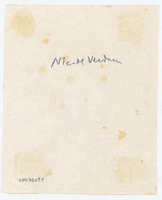 Anonimo , Nicolas de Verdun - 1181 - Klosterneuburg, Abbazia, Cappella di Leopoldo, Altare di Verdun, particolare , retro