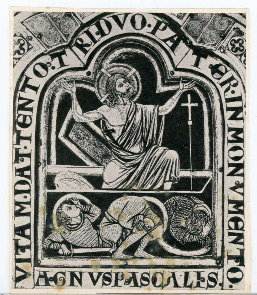Anonimo , Nicolas de Verdun - 1181 - Klosterneuburg, Abbazia, Cappella di Leopoldo, Altare di Verdun, particolare , fronte