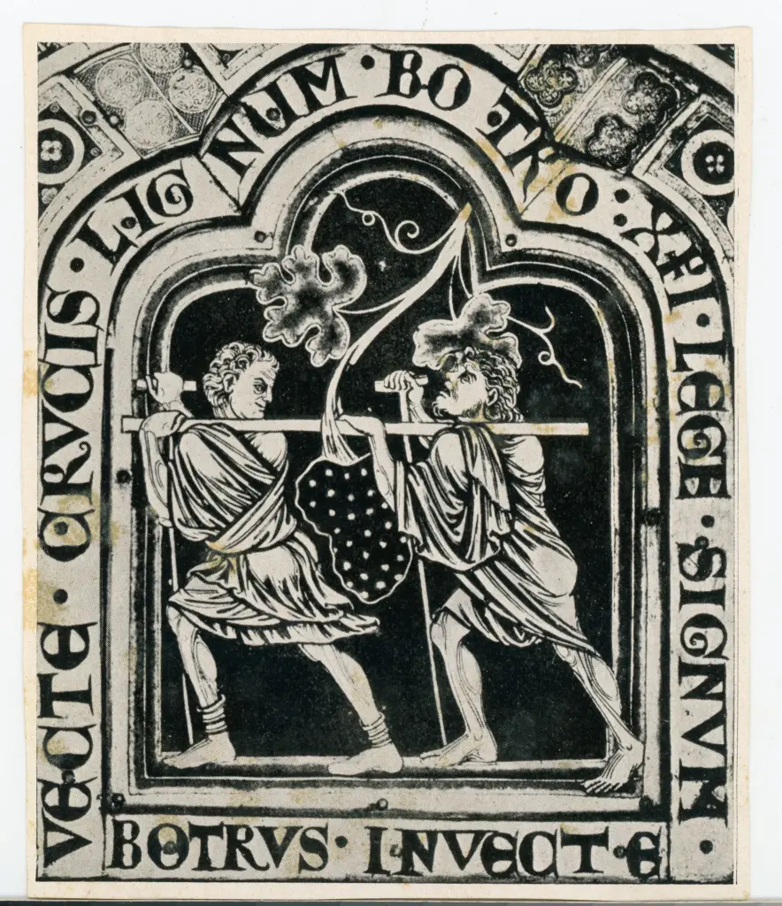 Anonimo , Nicolas de Verdun - 1181 - Klosterneuburg, Abbazia, Cappella di Leopoldo, Altare di Verdun, particolare , fronte