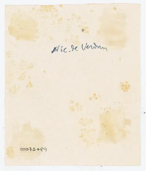 Anonimo , Nicolas de Verdun - 1181 - Klosterneuburg, Abbazia, Cappella di Leopoldo, Altare di Verdun, particolare , retro