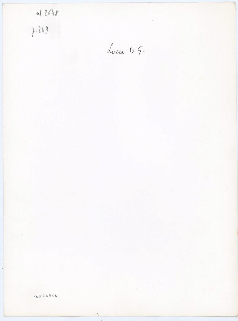 Anonimo , Ms. 2648 - p. 182 - Lucca B.G. , retro