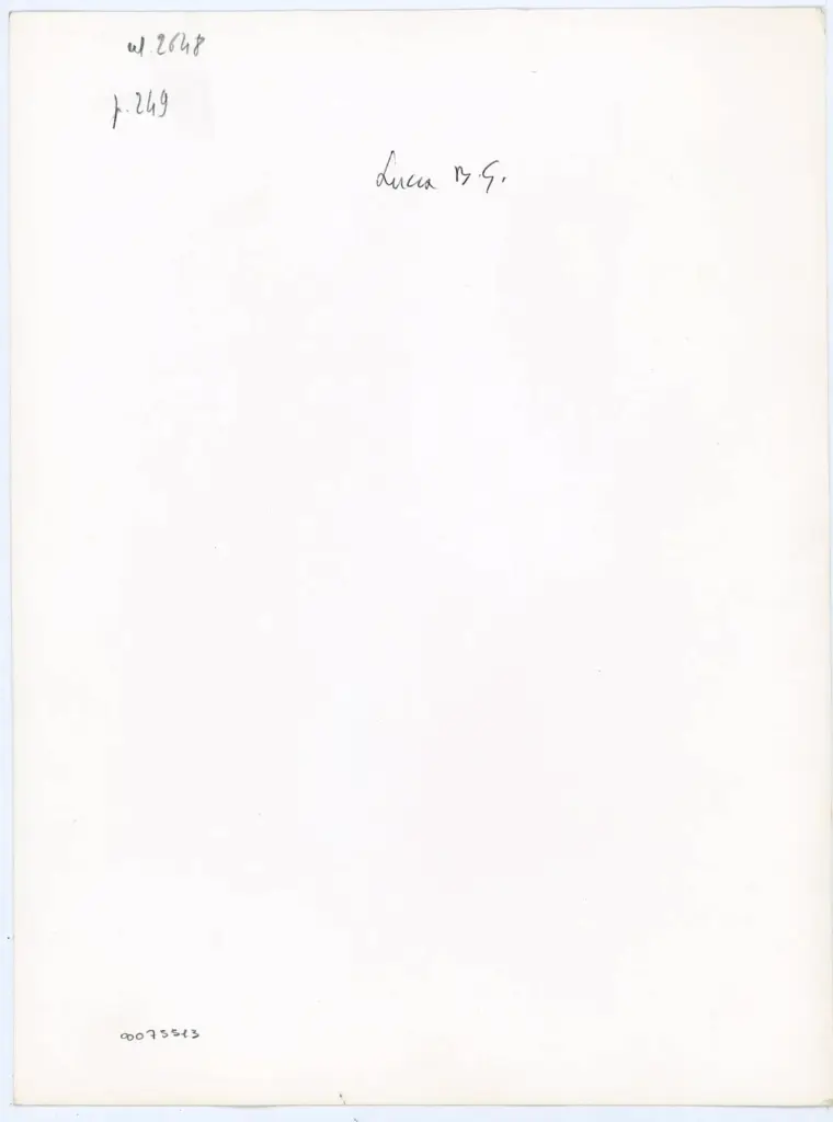 Anonimo , Ms. 2648 - p. 182 - Lucca B.G. , retro