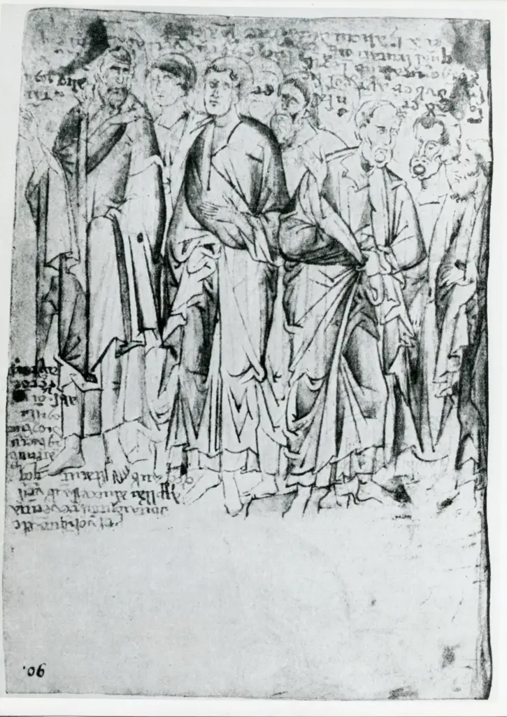 Universit&agrave; di Pisa. Dipartimento di Storia delle Arti , Fol. 90 des Musterbuches - Cod. man. Aug. 8&deg; 61/2 in possesso della Herzog-August-Bibliothek, Wolfenb&uuml;ttel , fronte