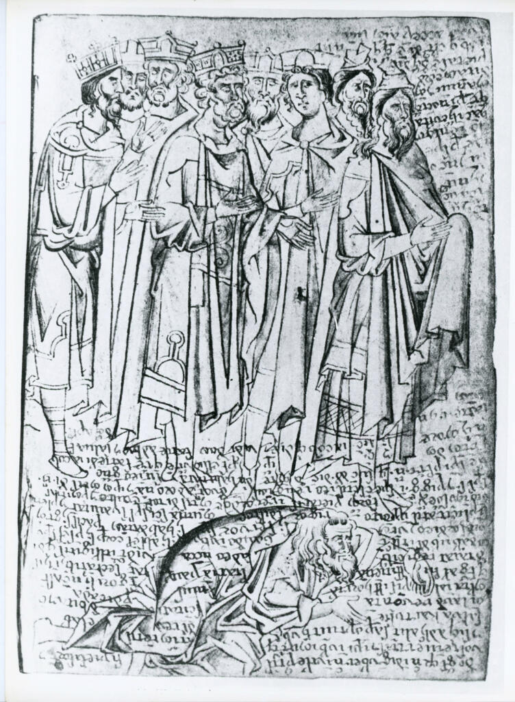 Università di Pisa. Dipartimento di Storia delle Arti , Fol. 90 des Wolfenbüttler Musterbuches. , fronte