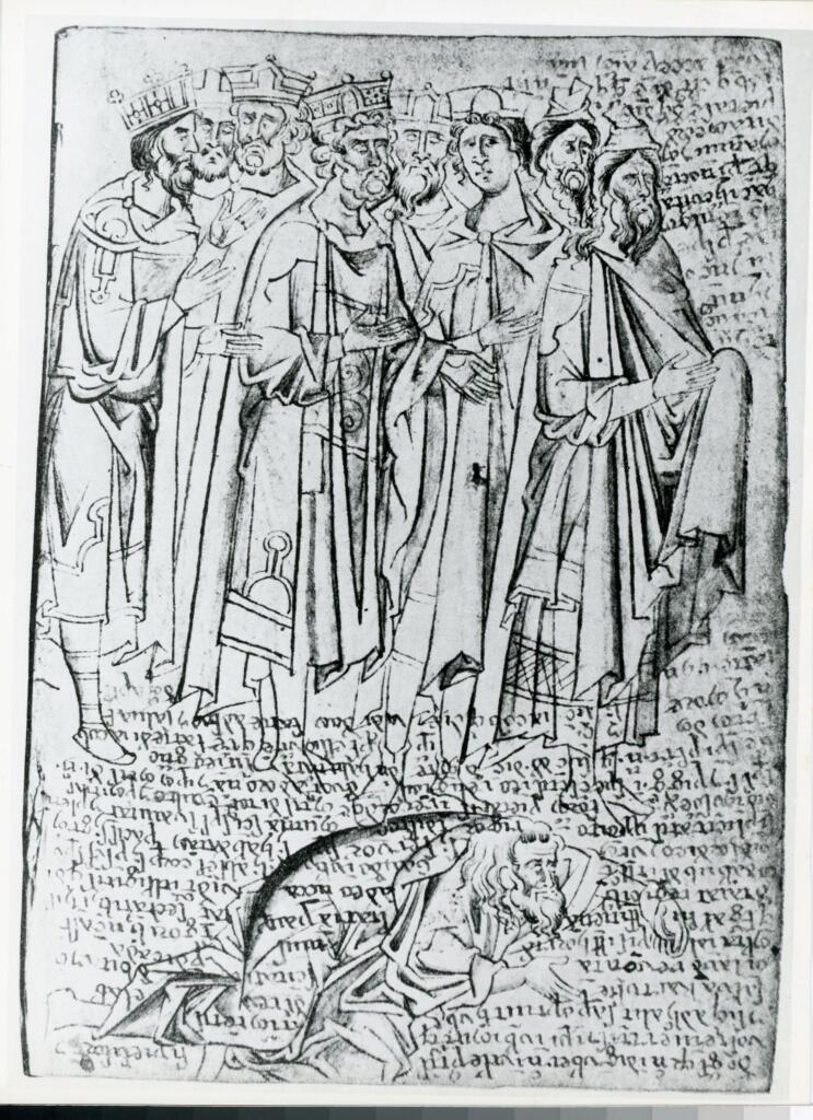 Università di Pisa. Dipartimento di Storia delle Arti , Fol. 90' des Wolfenbüttler Musterbuches. , fronte