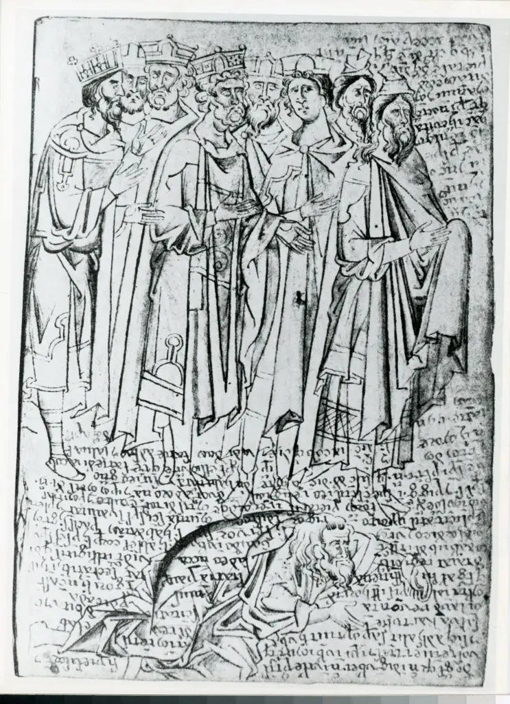 Universit&agrave; di Pisa. Dipartimento di Storia delle Arti , Fol. 90' des Wolfenb&uuml;ttler Musterbuches. , fronte