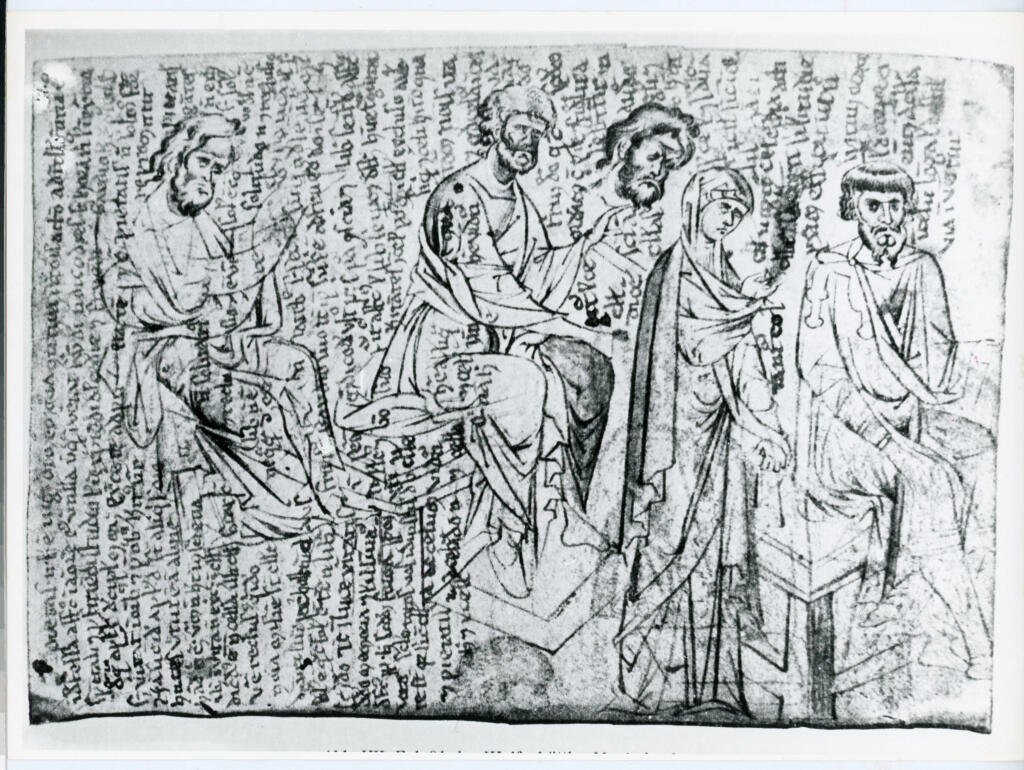 Università di Pisa. Dipartimento di Storia delle Arti , Fol. 91 des Wolfenbüttler Musterbuches , fronte