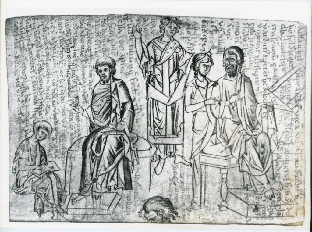 Università di Pisa. Dipartimento di Storia delle Arti , Fol. 91' des Wolfenbüttler Musterbuches , fronte