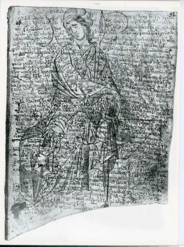 Universit&agrave; di Pisa. Dipartimento di Storia delle Arti , Fol 93 des Wolfenb&uuml;ttler Musterbuches , fronte