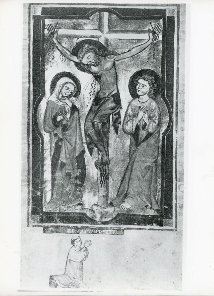Università di Pisa. Dipartimento di Storia delle Arti , Missale, Kanonblatt. Stift Klosterneuburg (Nr. 71) , fronte