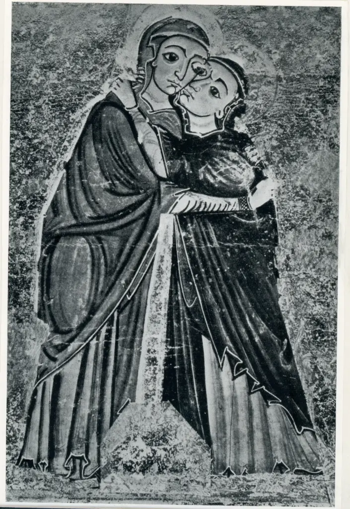 Anonimo , Vich, Museo - Dossale, part. - inizio XIII , fronte