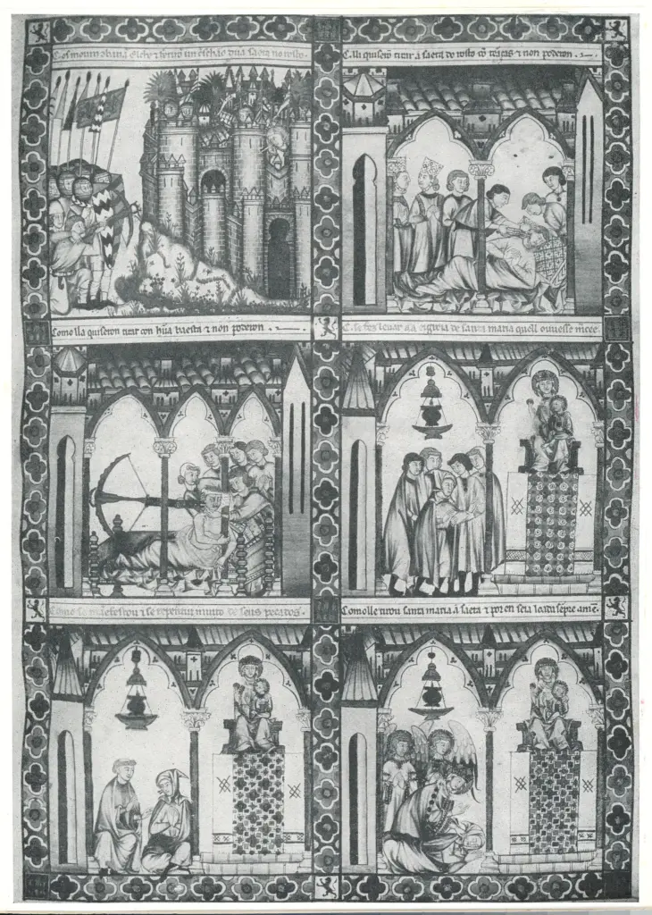 Anonimo sec. XIII , Miracolo della Madonna