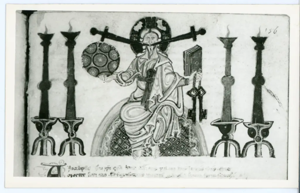 Anonimo , Vat. Lat. 32 , fronte