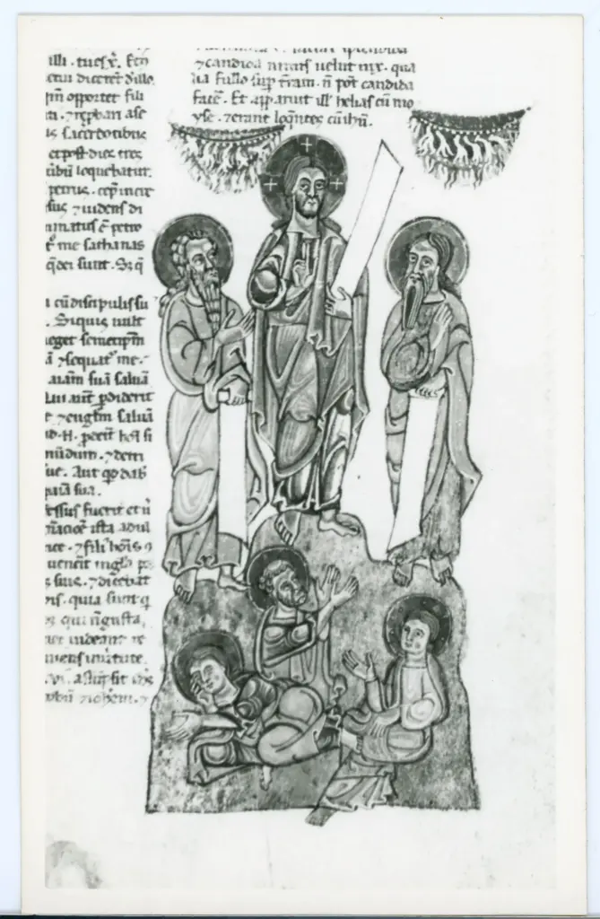 Anonimo sec. XIII , Episodio del Nuovo Testamento, Trasfigurazione