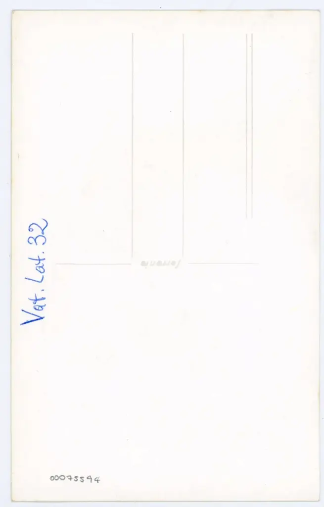 Anonimo , Vat. Lat. 32 , retro