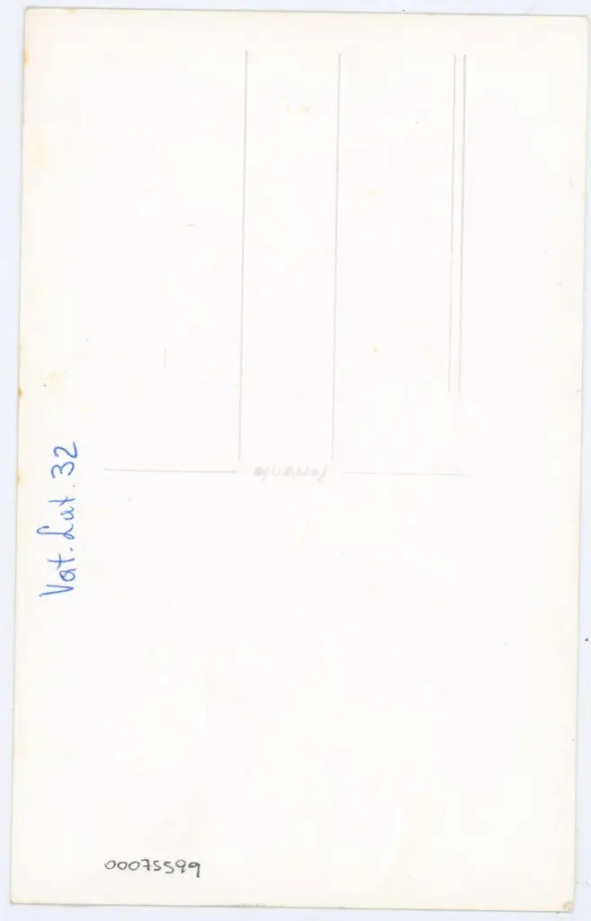 Anonimo , Vat. Lat. 32 , retro