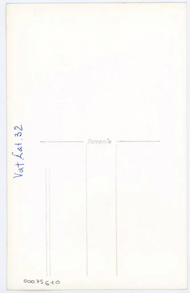 Anonimo , Vat. Lat. 32 , retro