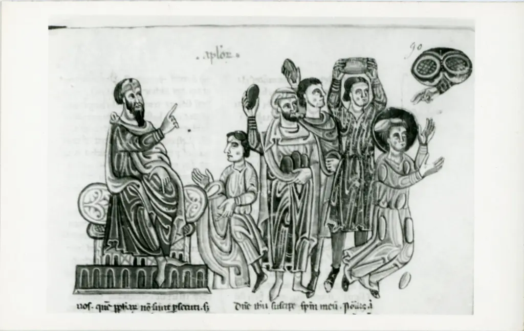 Anonimo sec. XIII , Scena evangelica, Martirio di santo Stefano, Dextera Domini