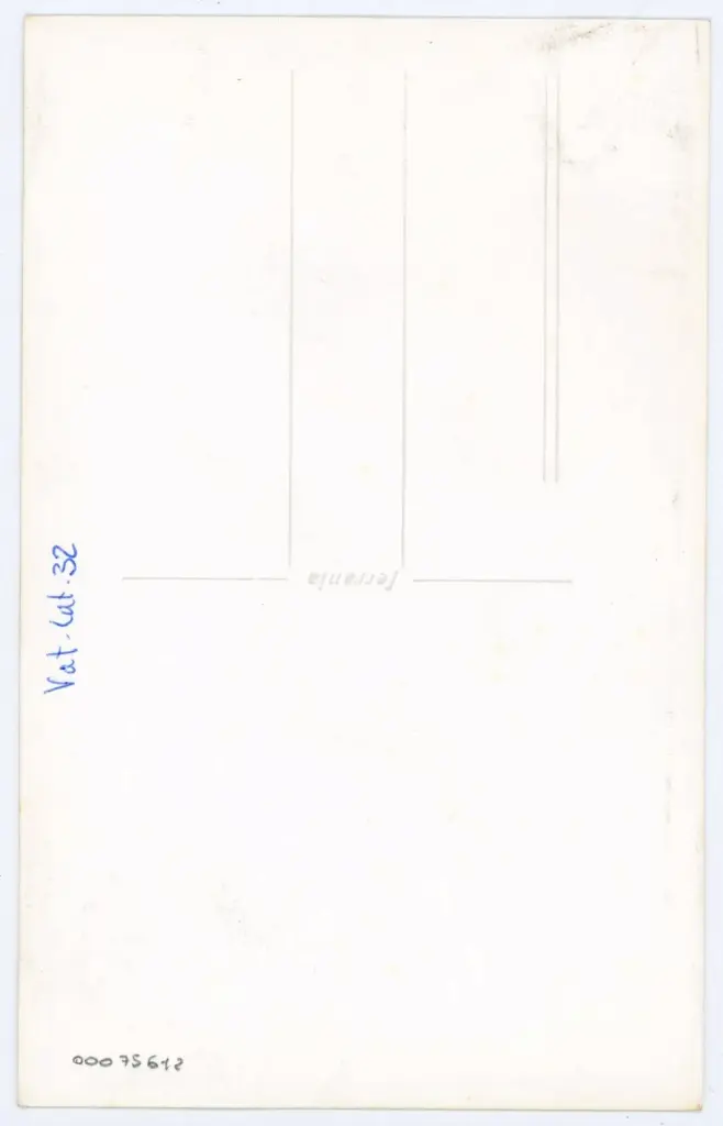 Anonimo , Vat. Lat. 32 , retro