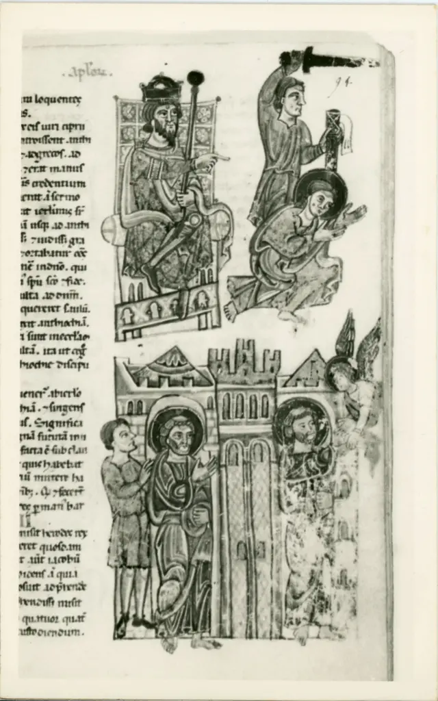 Anonimo , Vat. Lat. 32 , fronte