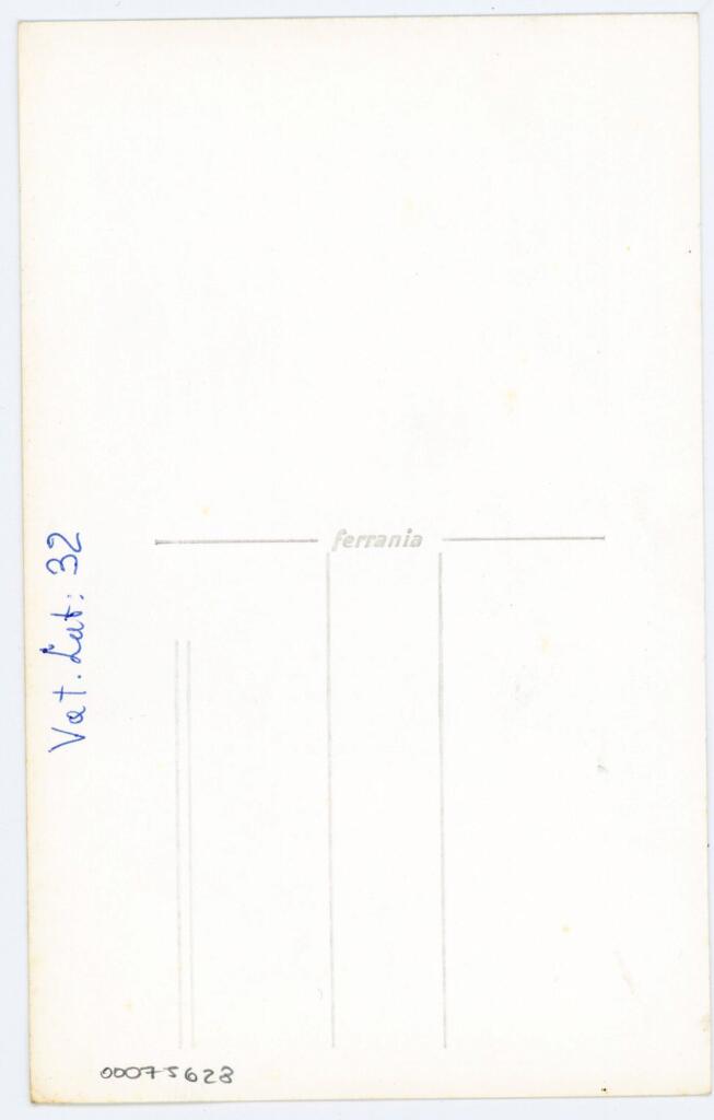Anonimo , Vat. Lat. 32 , retro