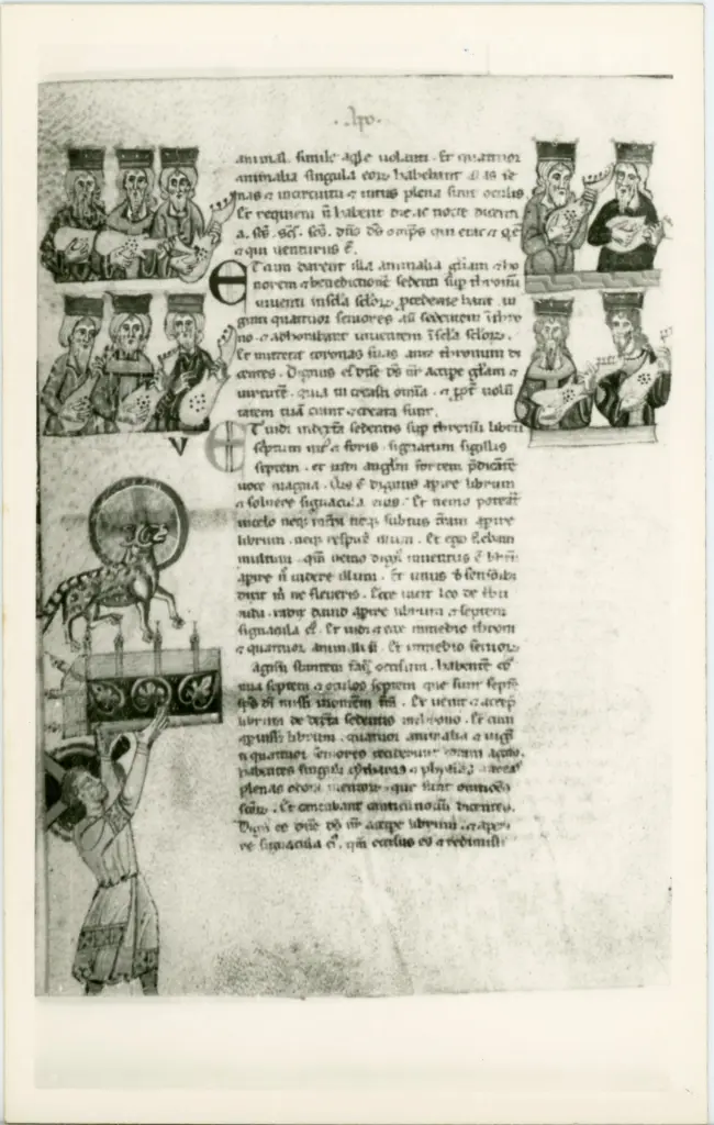 Anonimo sec. XIII , Episodio dell'Apocalisse, Agnello di Dio