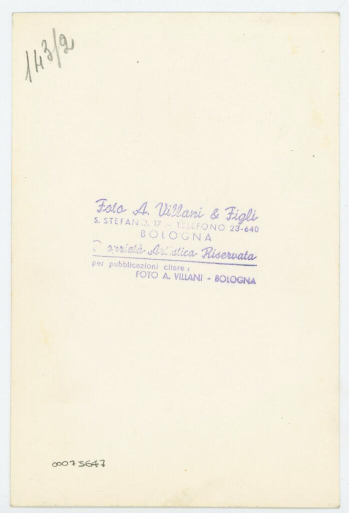 A. Villani e Figli , Anonimo sec. XIII - Pagina di un manoscritto miniato, Calendario , retro