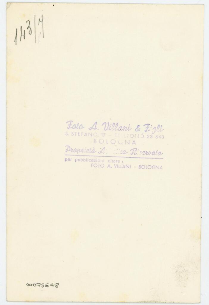 A. Villani e Figli , Anonimo sec. XIII - Pagina di un manoscritto miniato, Calendario , retro