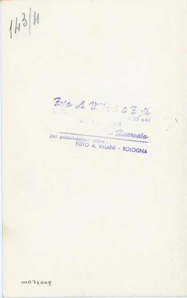 A. Villani e Figli , Anonimo sec. XIII - Pagina di un manoscritto miniato, Calendario , retro