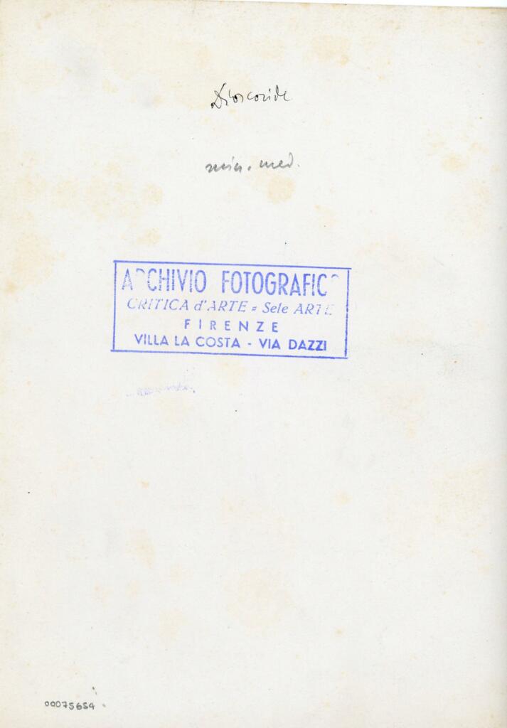 Dioscoride , retro