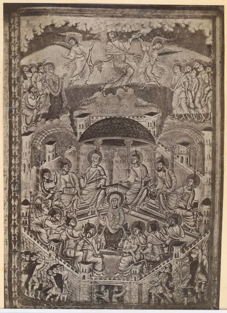 Roma - San Paolo - Bibbia - sec. IX , fronte