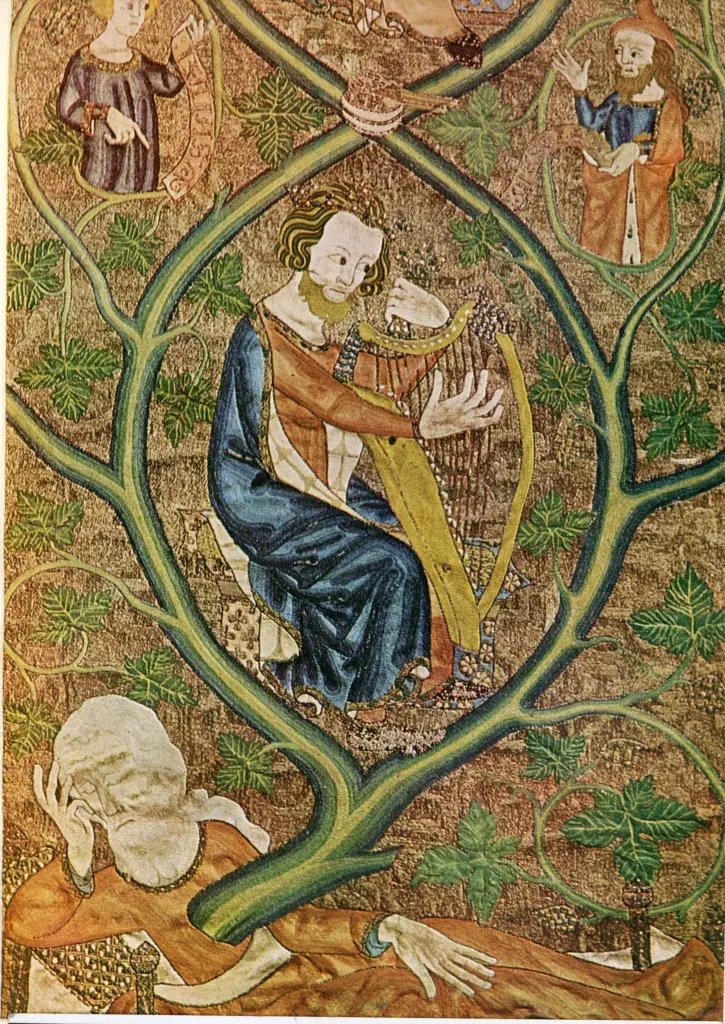 Anonimo - sec. XIV - Lyon, Mus&eacute;e des Tissus et des Arts d&eacute;coratifs , fronte