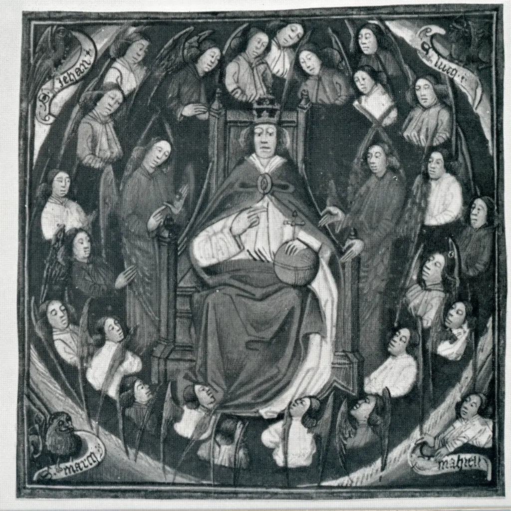 Anonimo - sec. XIII, terzo quarto - Miniatura da un corale inglese , fronte