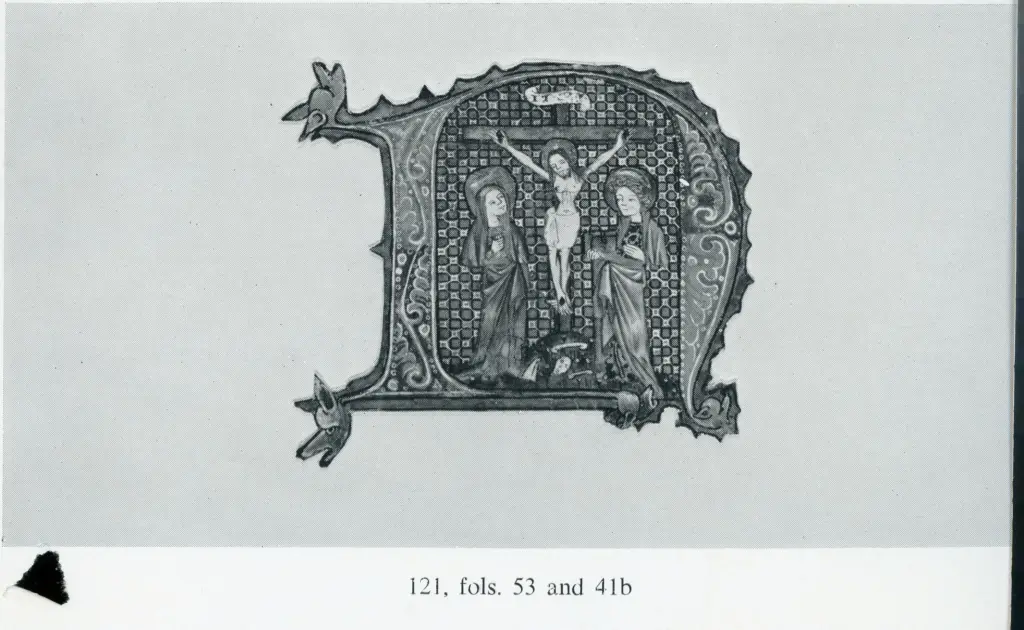 &nbsp; , Anonimo - sec. XIII, terzo quarto - Iniziale miniata da un corale inglese