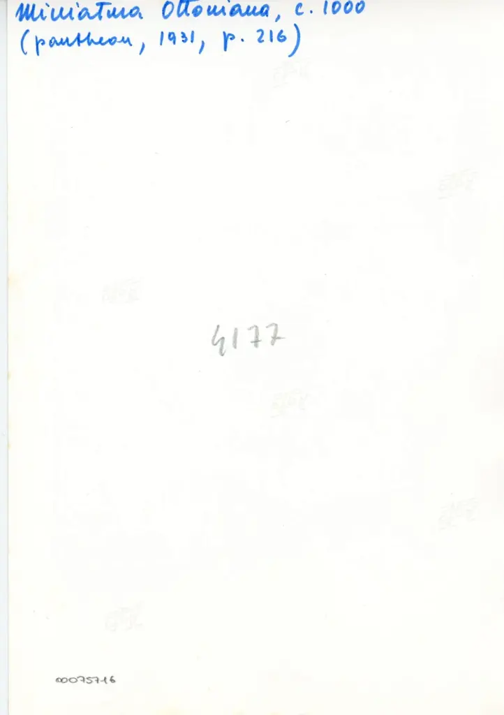 Miniatura ottoniana, c. 1000 , retro